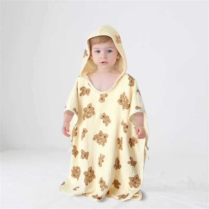 Semmy Baby Capuchon Badhanddoek - Sneldrogend en comfortabel