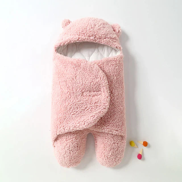 SnuggleBear™ - Baby Wikkel Deken