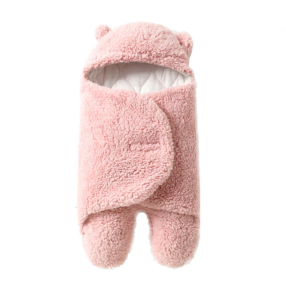 SnuggleBear™ - Baby Wikkel Deken